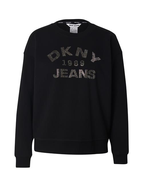 DKNY Sweatshirt  guld / sort
