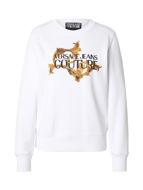 Se Versace Jeans Couture Sweatshirt  brun / karamel / sort / hvid ved About You