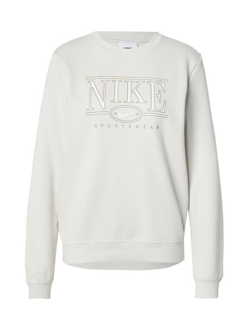 Nike Sportswear Sweatshirt 'CLUB'  brokade / hvid / offwhite