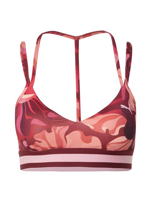 PUMA Sports-BH  lys pink / vinrød / carminrød / pastelrød