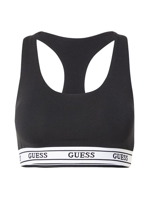 GUESS Sports-BH 'NEW ALINE'  sort / hvid