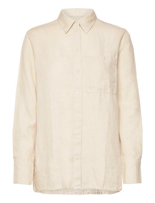 Se Shirts/Blouses Long Sleeve Marc O'Polo Beige ved Booztlet