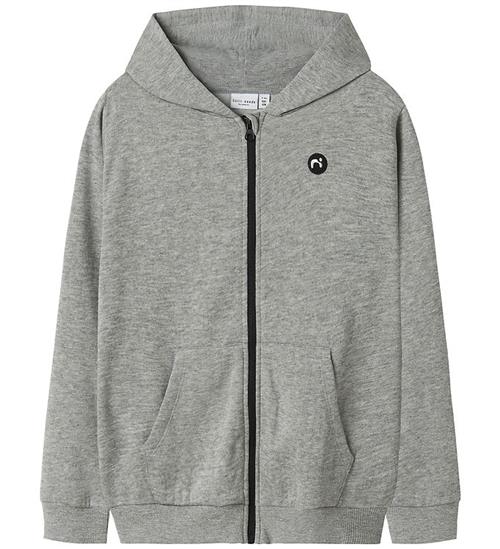 Name It Hættetrøje - Noos - Sweat - NkmVimo - Grey Melange