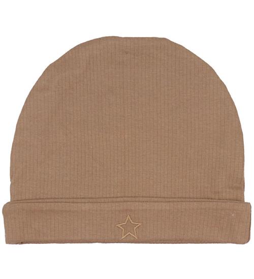 Se En Fant Hue - Rib - Beanie - Coca Mocha ved KidsWorld