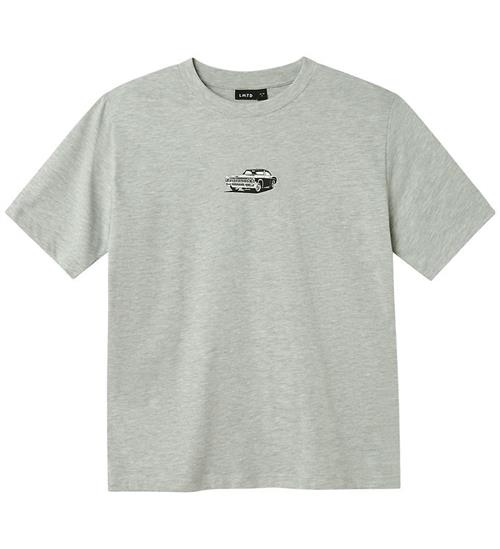 LMTD T-shirt - NlmShostar - Lysegråmeleret/Bil