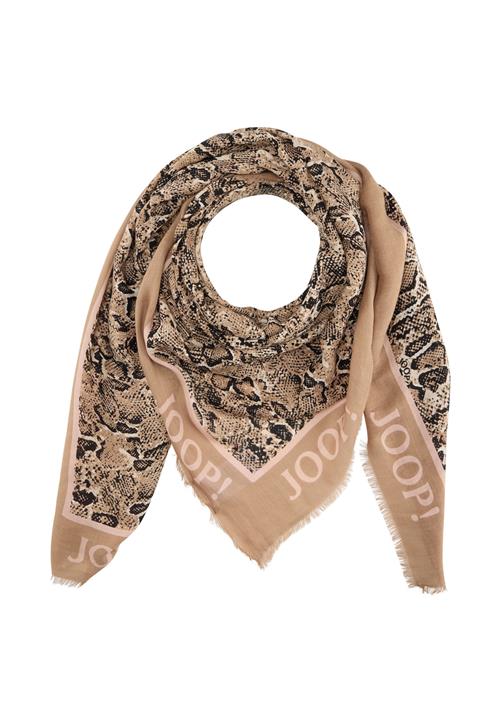JOOP! Tørklæde 'Alma'  beige / lysebeige / mørkebeige / sort