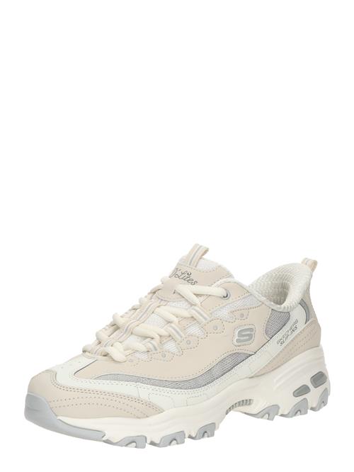 SKECHERS Sneaker low 'D LITES-SMOOTH NOSTALGIA'  beige / elfenben / grå