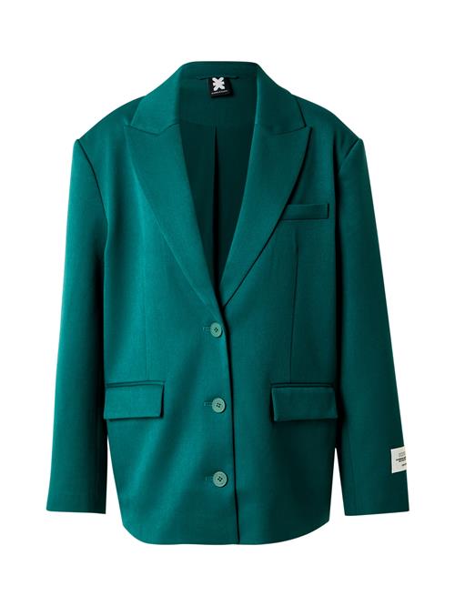 Karo Kauer Blazer  mørkegrøn / hvid