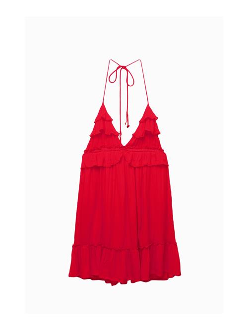 Se Pull&Bear Sommerkjole  knaldrød ved About You