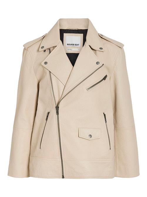 ROUGE EDIT Overgangsjakke  beige