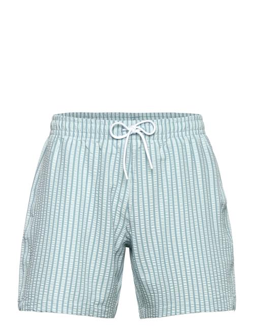 Se Anf Mens Swim Abercrombie & Fitch Blue ved Booztlet