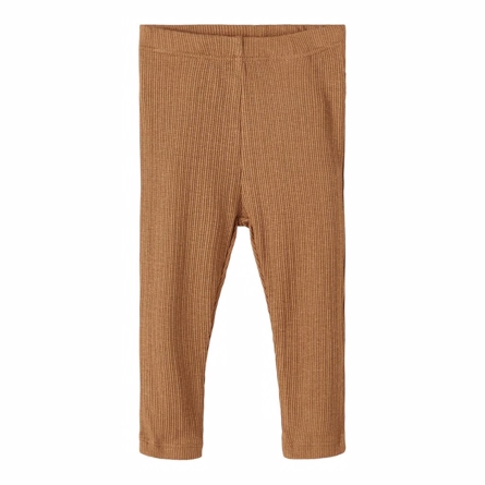 Se NAME IT Modal Flæse Leggings Sol Toasted Coconut hos SmartKidz