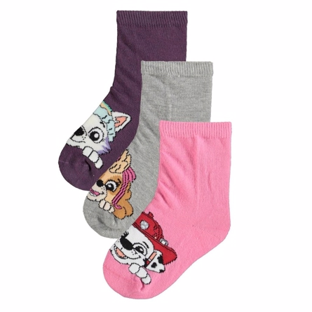 Se NAME IT 3-Pak Paw Patrol Strømper Osta Grey hos SmartKidz