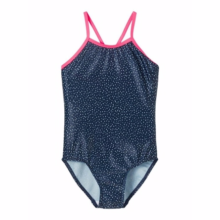 Se NAME IT Badedragt Felisia Dark Sapphire hos SmartKidz
