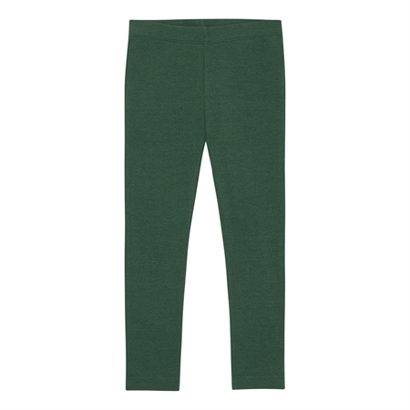 Se BIRKHOLM Rib Leggings Platan Grøn hos SmartKidz