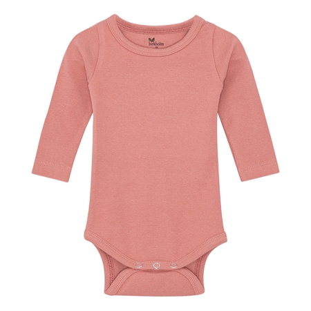 Se BIRKHOLM Rib Body Falmet Rosa hos SmartKidz