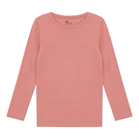 Se BIRKHOLM Rib Bluse Falmet Rosa hos SmartKidz