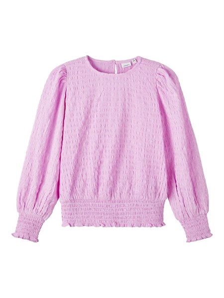 Se NAME IT Langærmet Bluse Kiras Violet Tulle hos SmartKidz