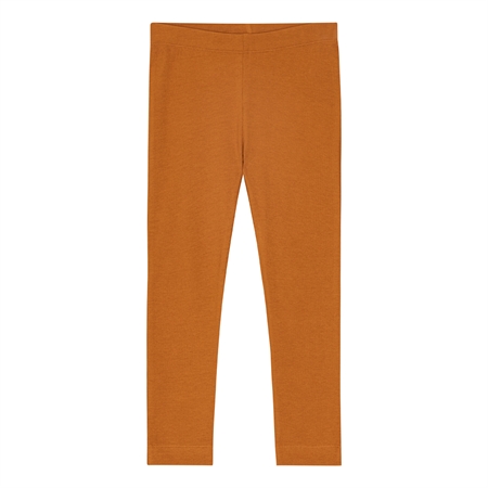 Se BIRKHOLM Rib Leggings Brændt Brun hos SmartKidz