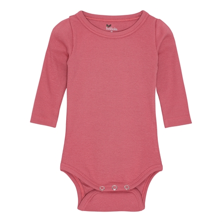 Se BIRKHOLM Rib Body Hindbær Rosa hos SmartKidz