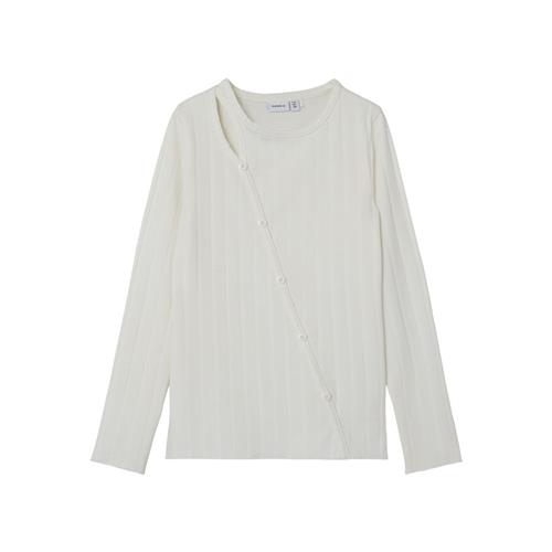 NAME IT Langærmet Bluse Kaula Jet Stream