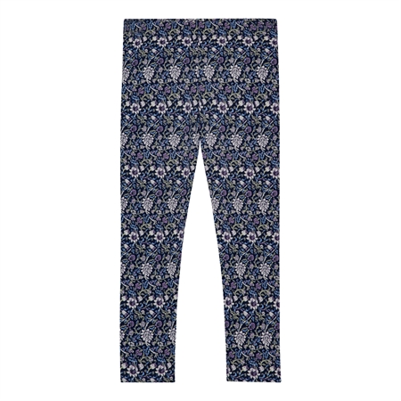 Se BIRKHOLM Leggings Blå Eventyrblomster hos SmartKidz
