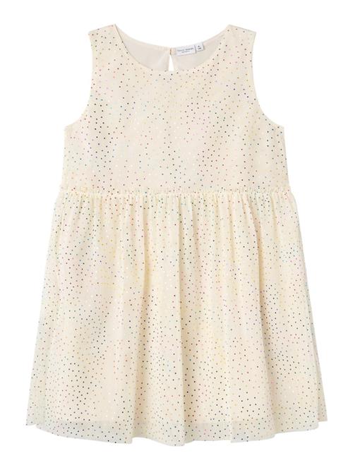 NAME IT Glimmer Tyl Kjole Buttercream