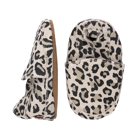Se MELTON Læder Futter Beige Melange Leopard hos SmartKidz