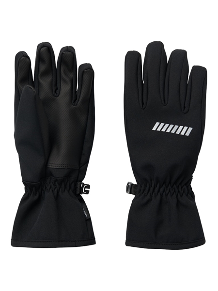 Se NAME IT Softshell Handsker Alfa Black hos SmartKidz