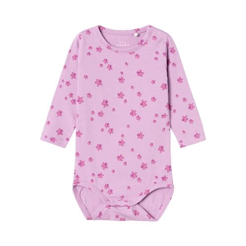 NAME IT Langærmet Body Vandora Violet Tulle