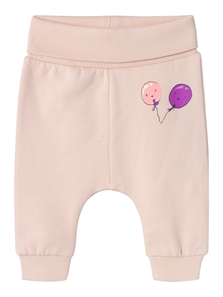 Se NAME IT Baby Sweatpants Vrillie Sepia Rose hos SmartKidz