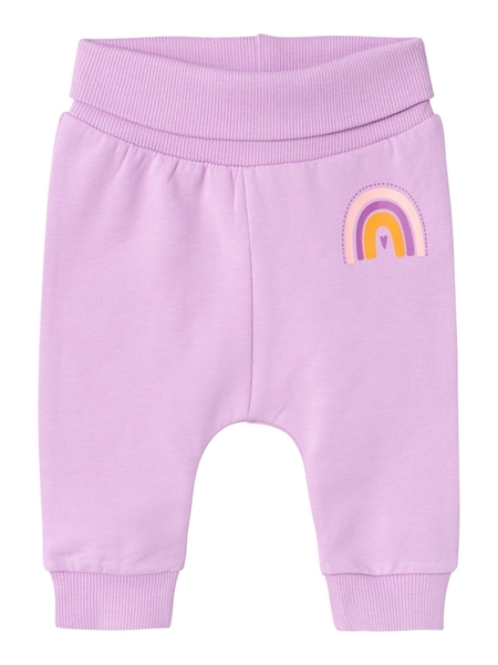 Se NAME IT Baby Sweatpants Vrillie Violet Tulle hos SmartKidz