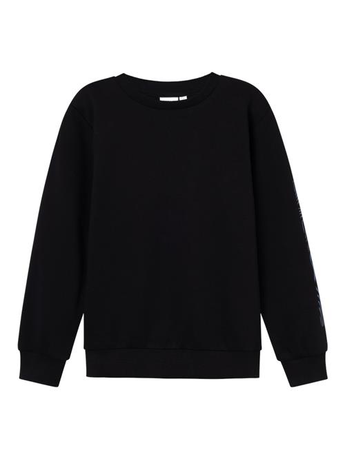 Se NAME IT Sweatshirt Tomasen Black hos SmartKidz