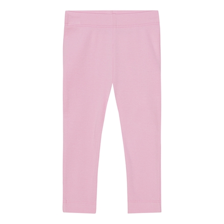 Se BIRKHOLM Rib Leggings Baby Lyserød hos SmartKidz