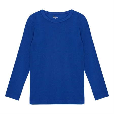Se BIRKHOLM Rib Bluse Kobolt Blå hos SmartKidz