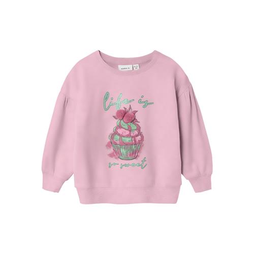 Se NAME IT Sweatshirt Dinah Parfait Pink hos SmartKidz