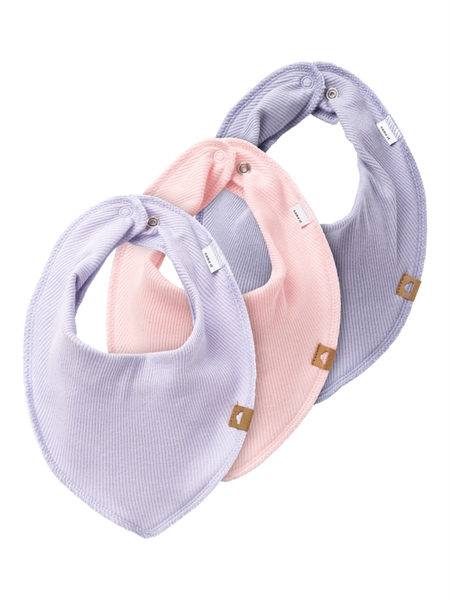 NAME IT 3-Pak Hagesmække Yvettedays Parfait Pink