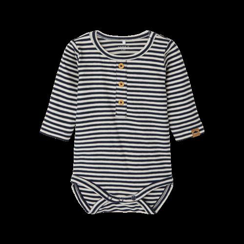 NAME IT Langærmet Body Fillo Dark Sapphire