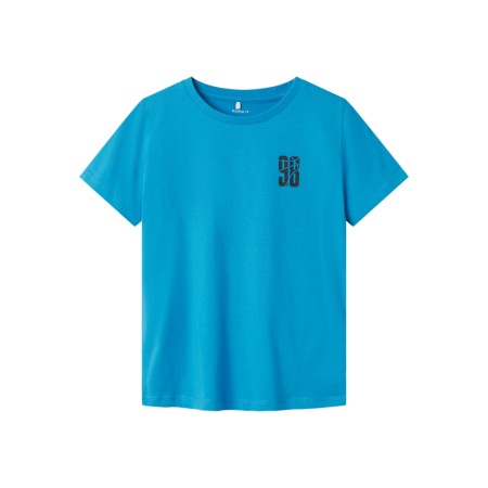 Se NAME IT T-Shirt Herra Swedish Blue hos SmartKidz