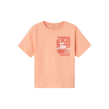 Se NAME IT Løs T-Shirt Vagno Papaya Punch hos SmartKidz