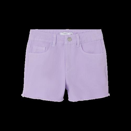 NAME IT Mom Shorts Rose Lilac Breeze