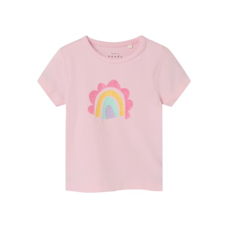 Se NAME IT T-shirt Vubie Parfait Pink Rainbow hos SmartKidz