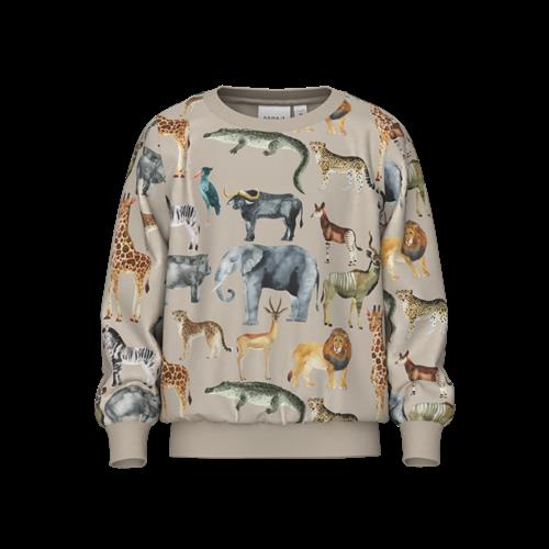 NAME IT Sweatshirt Jasen Peyote Melange