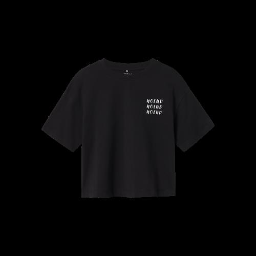 Se NAME IT T-shirt Hiluna Black hos SmartKidz
