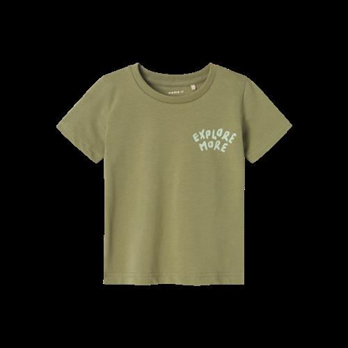 NAME IT T-Shirt Jasu Oil Green