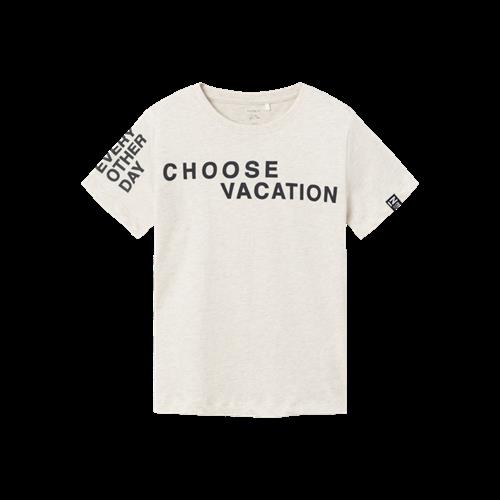 NAME IT Løs T-Shirt Jaksen Peyote Melange