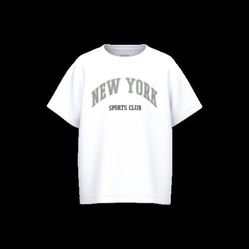 NAME IT Løs T-Shirt Valix Bright White