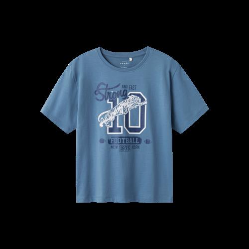 Se NAME IT Løs T-Shirt Vagno Coronet Blue hos SmartKidz