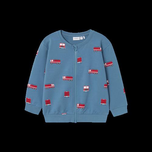 NAME IT Sweat Cardigan Fobjorn Provincial Blue