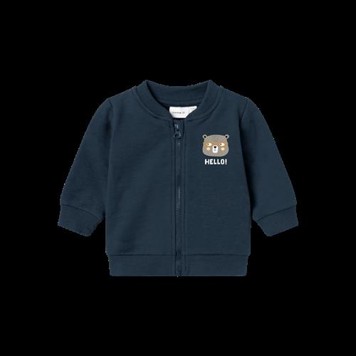 NAME IT Sweat Cardigan Vonne Dark Sapphire